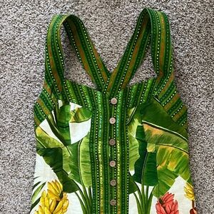 Farm Rio Summer Tropical Forest Mini Dress